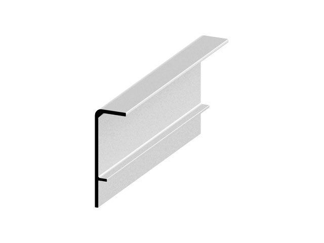 Abdeckprofil Führungsprofil 60x80, natur Abdeckprofil Führungsprofil 60x80, natur