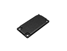 End Cap 25x50, black End Cap 25x50, black