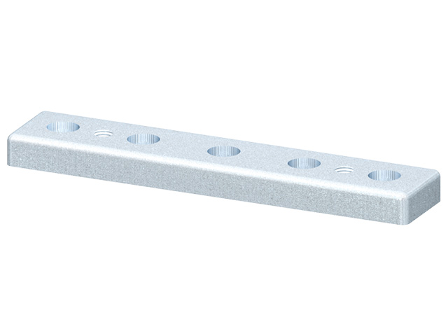Foot Plate 40x200 M10, zinc-plated Foot Plate 40x200 M10, zinc-plated