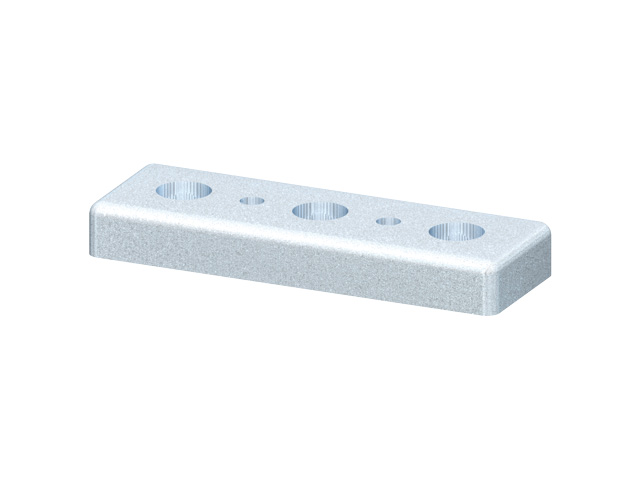 Foot Plate 40x120 M8, zinc-plated Foot Plate 40x120 M8, zinc-plated