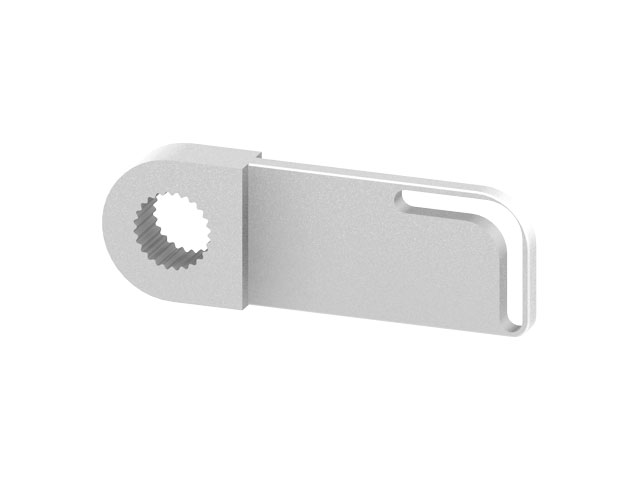 Extension Arm Tooth Profile 100mm, incl. drilling template Extension Arm Tooth Profile 100mm, incl. drilling template