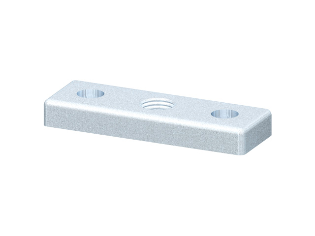 Foot Plate 40x120 M20, zinc-plated Foot Plate 40x120 M20, zinc-plated