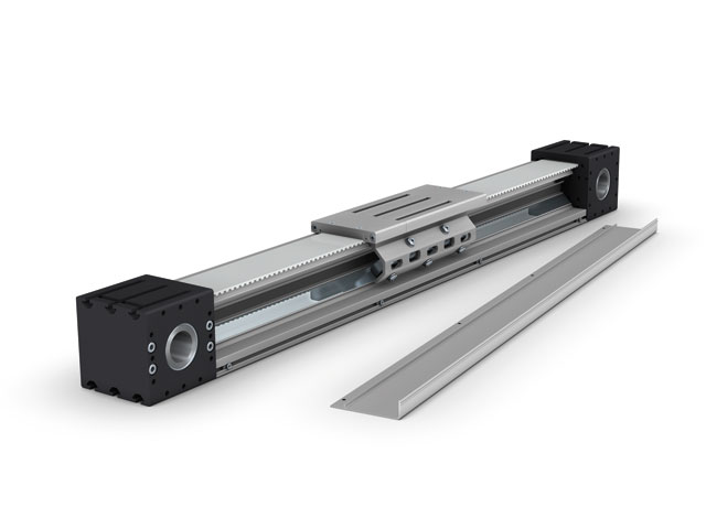 Linear Actuator 120x120 AT10/75 Steel Rollers Linear Actuator 120x120 AT10/75 Steel Rollers