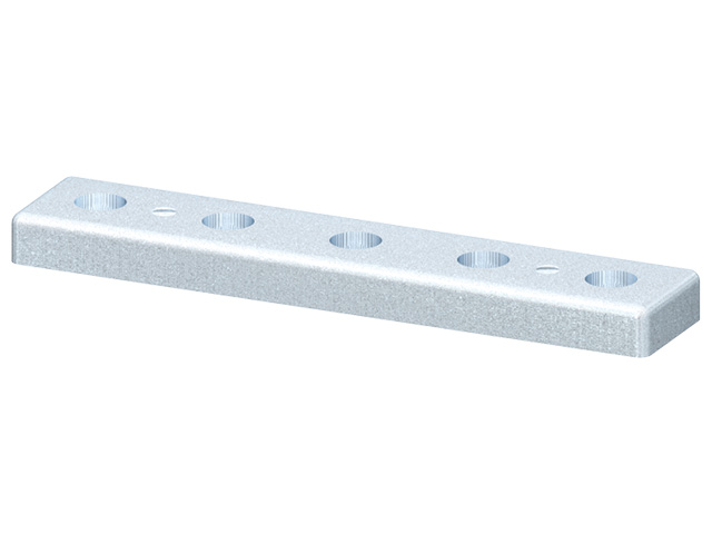 Foot Plate 40x200 M20, zinc-plated Foot Plate 40x200 M20, zinc-plated