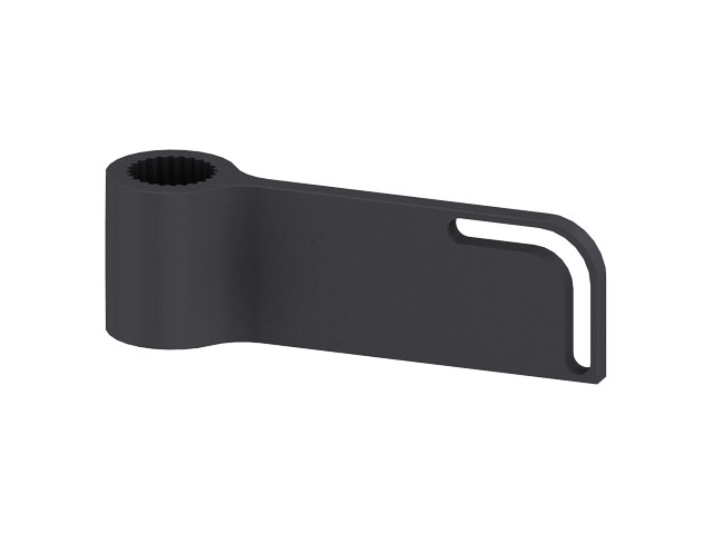 Strap For Shaft, 110mm, drilling template, black Strap For Shaft, 110mm, drilling template, black