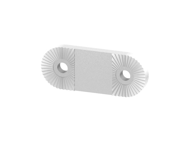 Verlängerung für Lasche 60mm, verzahnt Verlängerung für Lasche 60mm, verzahnt