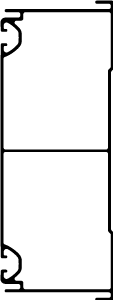 Profil 200 V, natur Profil 200 V, natur