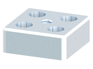 Kranplatte 80x80 M16 Kranplatte 80x80 M16