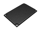 End Cap 50x75, black End Cap 50x75, black