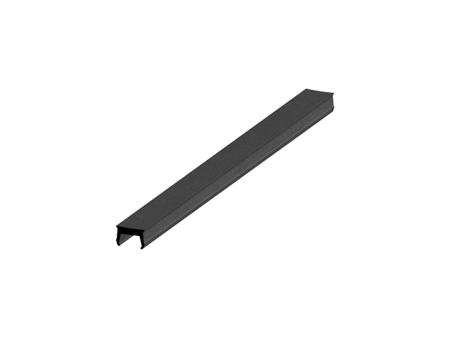 Abdeckprofil 40, schwarz Abdeckprofil 40, schwarz