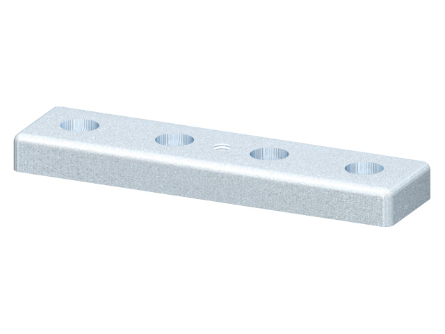 Foot Plate 40x160 M 8, zinc-plated Foot Plate 40x160 M 8, zinc-plated