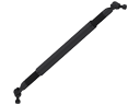 Rundstrebe Al, variable Länge, schwarz Rundstrebe Al, variable Länge, schwarz