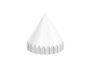 Zentrierspitze kurz, natur Zentrierspitze kurz, natur