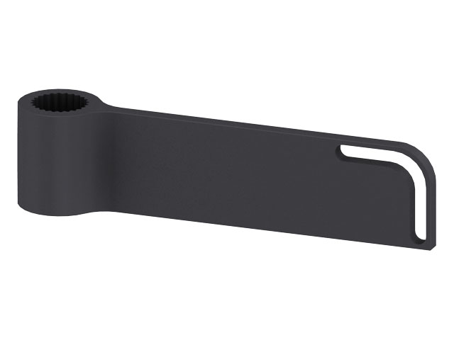 Strap For Shaft, 150mm, drilling template, black Strap For Shaft, 150mm, drilling template, black