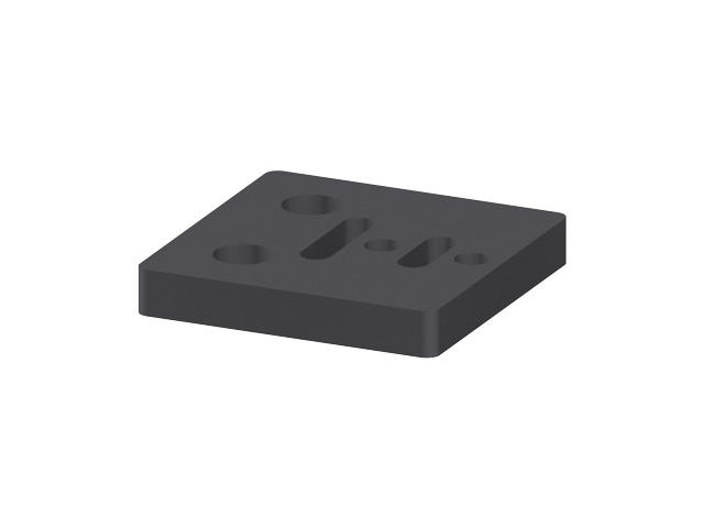 Adapterplatte 80x80 Adapterplatte 80x80