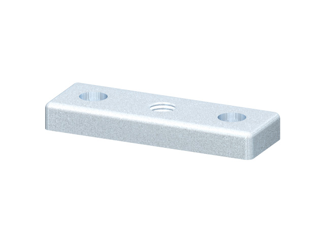 Foot Plate 40x120 M16, zinc-plated Foot Plate 40x120 M16, zinc-plated