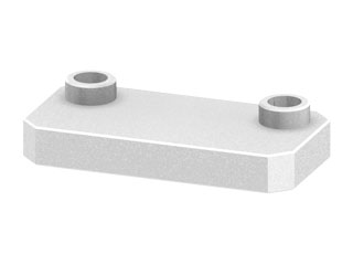 Verbindungsplatte Rasterplatte 25 35x70 Verbindungsplatte Rasterplatte 25 35x70