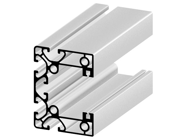 Rolltorseitenführungsprofil, natur Rolltorseitenführungsprofil, natur