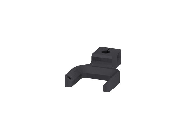 Druckstück 40, 45mm breit, schwarz Druckstück 40, 45mm breit, schwarz