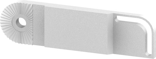 Lasche 130mm, verzahnt Lasche 130mm, verzahnt