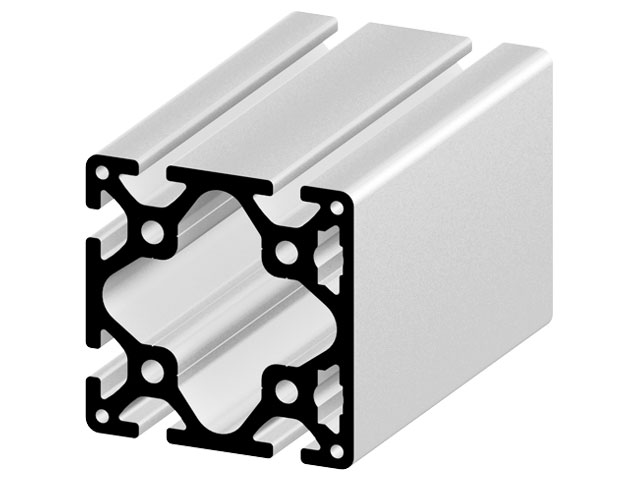 Profil 80x80 6N, natur Profil 80x80 6N, natur