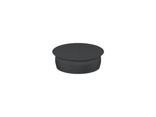 End Cap D12.5, black End Cap D12.5, black