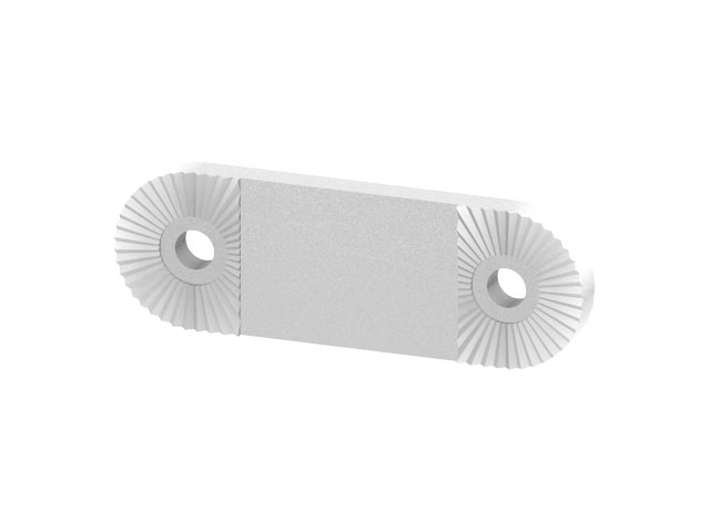Verlängerung für Lasche 80mm, verzahnt Verlängerung für Lasche 80mm, verzahnt