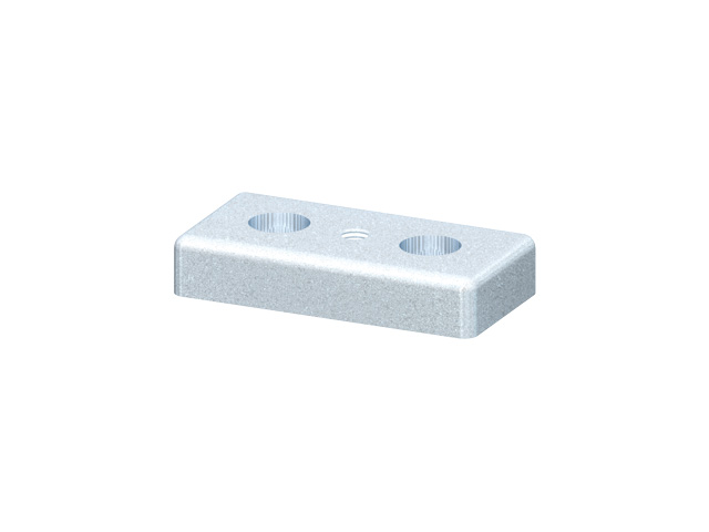 Foot Plate 40x80 M 8, zinc-plated Foot Plate 40x80 M 8, zinc-plated