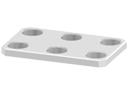 Passplatte R50 100x150x10,6 natur Passplatte R50 100x150x10,6 natur