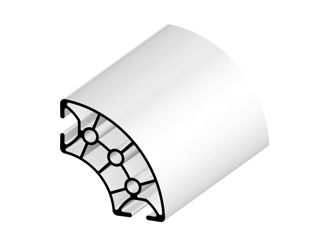 Profil R30/60 90° midi, natur Profil R30/60 90° midi, natur