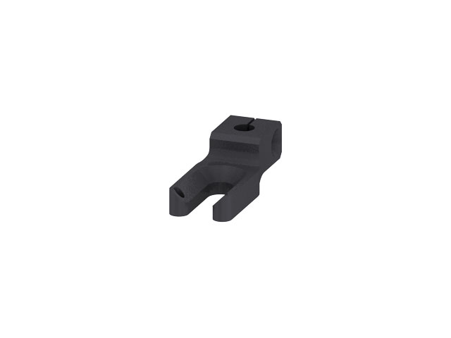 Druckstück 40, 15mm breit, schwarz Druckstück 40, 15mm breit, schwarz
