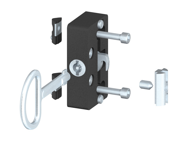 Door lock with double Bit Door lock with double Bit