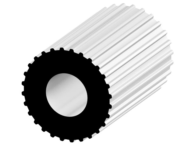 Zahnscheibenprofil P28 AT10, natur Zahnscheibenprofil P28 AT10, natur